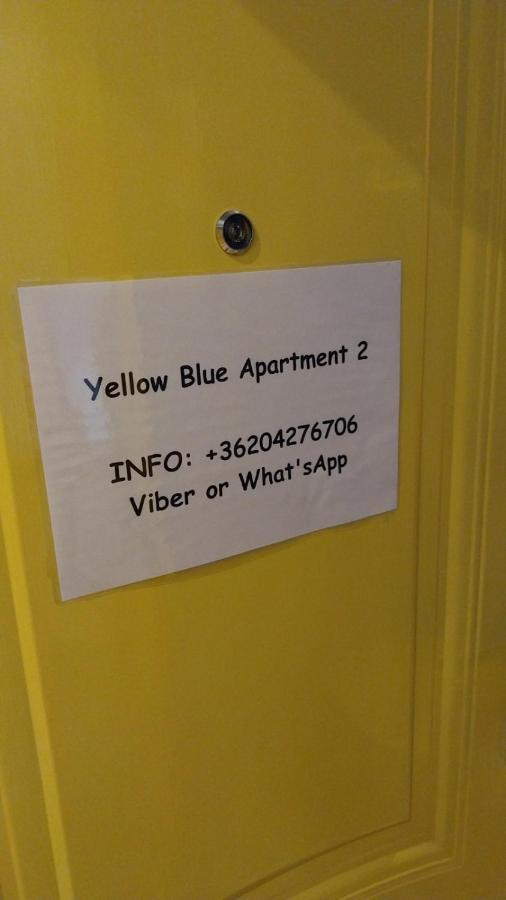 Yellow Blue Apartment Будапеща Екстериор снимка